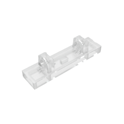 GDS-1131 - Hinge Tile 1 x 4 Locking Dual 1 Fingers on Top [4 Locking Ridges]