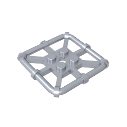 GDS-1133 - Plate Special 2 x 2 with Bar Frame Square