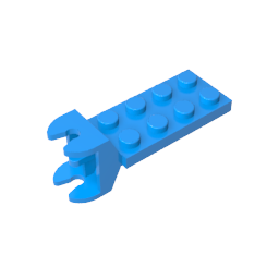 GDS-1136 - Hinge Plate 2 x 4 with Articulated Joint - Female