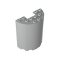 GDS-1137 - Cylinder Half 3 x 6 x 6 with 1 x 2 Cutout