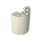 GDS-1137 - Cylinder Half 3 x 6 x 6 with 1 x 2 Cutout