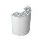 GDS-1137 - Cylinder Half 3 x 6 x 6 with 1 x 2 Cutout