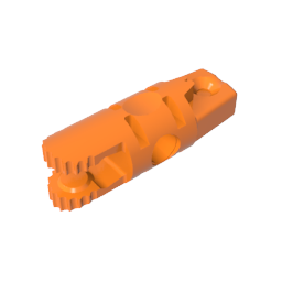 GDS-1142 - Hinge Cylinder 1 x 3 Locking with 1 Finger and 2 Fingers On Ends [Undetermined Opening]