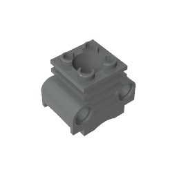 GDS-1148 - Technic Engine Cylinder with Side Slots
