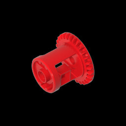 GDS-1151 - Technic Gear Differential with Inner Tabs and Closed Center, 28 Bevel Teeth [Beveled Edge]