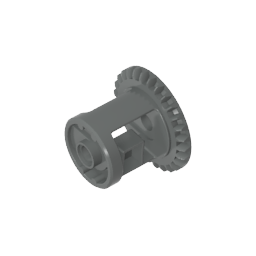 GDS-1151 - Technic Gear Differential with Inner Tabs and Closed Center, 28 Bevel Teeth [Beveled Edge]