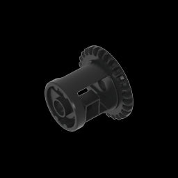 GDS-1151 - Technic Gear Differential with Inner Tabs and Closed Center, 28 Bevel Teeth [Beveled Edge]