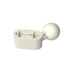 GDS-1155 - Technic Beam 1 x 2 with Ball Joint Angled