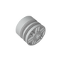 GDS-1158 - Wheel 18 x 14 with Axle Hole, Fake Bolts and Shallow Spokes