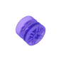GDS-1158 - Wheel 18 x 14 with Axle Hole, Fake Bolts and Shallow Spokes