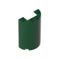 GDS-1164 - Cylinder Half 2 x 4 x 5 with 1 x 2 cutout