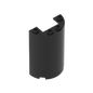 GDS-1164 - Cylinder Half 2 x 4 x 5 with 1 x 2 cutout