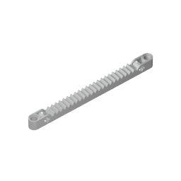GDS-1169 - Technic Gear Rack 1 x 13 with Axle and Pin Holes