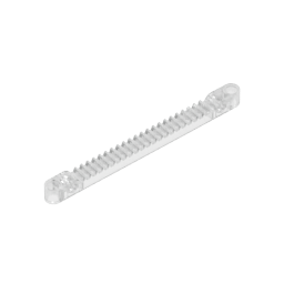 GDS-1169 - Technic Gear Rack 1 x 13 with Axle and Pin Holes