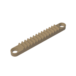 GDS-1170 - Technic Gear Rack 1 x 8 with Holes