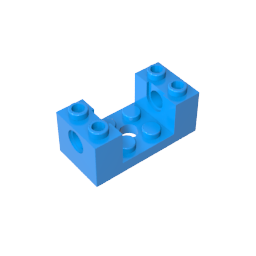 GDS-1174 - Brick Special 2 x 4 x 1 1/3 with Holes and 2 x 2 Cutout