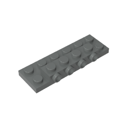 GDS-1175 - Plate Special 2 x 6 x 2/3 [Four Studs on Side]