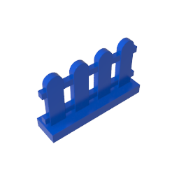 GDS-1177 - Picket Fence 1 x 4 x 2