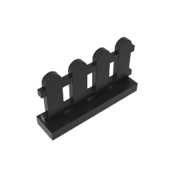 GDS-1177 - Picket Fence 1 x 4 x 2