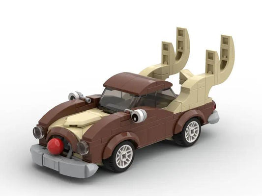 MOC-118000 Rudolph the red nosed race car