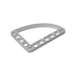 GDS-1181 - Technic Beam 5 x 7 L-Shape with Quarter Ellipse Thin