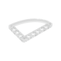 GDS-1181 - Technic Beam 5 x 7 L-Shape with Quarter Ellipse Thin