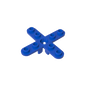 GDS-1185 - Propeller 4 Blade 5 Diameter with Rounded Ends, Open Hub