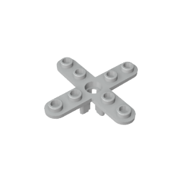 GDS-1185 - Propeller 4 Blade 5 Diameter with Rounded Ends, Open Hub