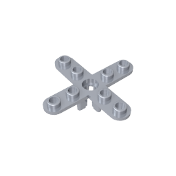 GDS-1185 - Propeller 4 Blade 5 Diameter with Rounded Ends, Open Hub