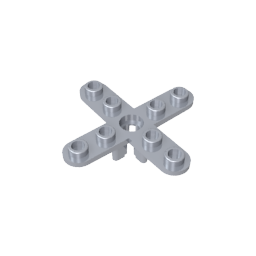 GDS-1185 - Propeller 4 Blade 5 Diameter with Rounded Ends, Open Hub