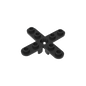 GDS-1185 - Propeller 4 Blade 5 Diameter with Rounded Ends, Open Hub