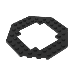 GDS-1186 - Plate Special 10 x 10 Octagonal Open Center