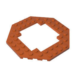 GDS-1186 - Plate Special 10 x 10 Octagonal Open Center