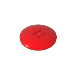 GDS-1188 - Dish 6 x 6 Inverted (Radar) with Hollow Studs