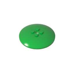 GDS-1188 - Dish 6 x 6 Inverted (Radar) with Hollow Studs
