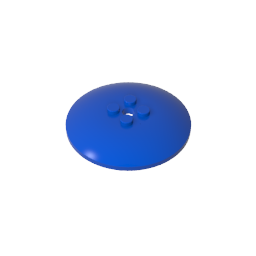 GDS-1188 - Dish 6 x 6 Inverted (Radar) with Hollow Studs