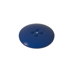 GDS-1188 - Dish 6 x 6 Inverted (Radar) with Hollow Studs