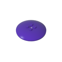 GDS-1188 - Dish 6 x 6 Inverted (Radar) with Hollow Studs
