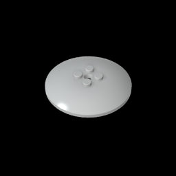 GDS-1188 - Dish 6 x 6 Inverted (Radar) with Hollow Studs