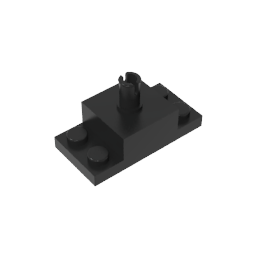 GDS-1190 - Brick Special 2 x 2 with Top Pin and 1 x 2 Side Plates