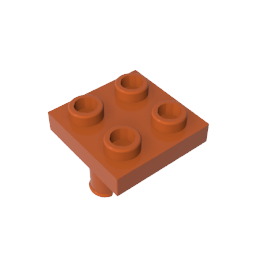 GDS-1191 - Plate 2 x 2 with 2 Pins