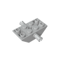 GDS-1192 - Slope Inverted 45 Degrees 4 x 2 Double with Pins and Axle Hole Type 2 [X Opening]