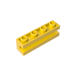 GDS-1193 - Brick Special 1 x 4 with Groove