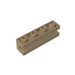GDS-1193 - Brick Special 1 x 4 with Groove
