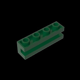 GDS-1193 - Brick Special 1 x 4 with Groove
