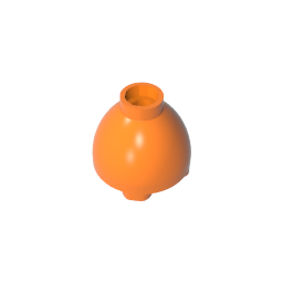 GDS-1194 - Brick Round 2 x 2 x 1 1/3 Inverted