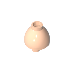 GDS-1194 - Brick Round 2 x 2 x 1 1/3 Inverted