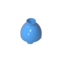 GDS-1194 - Brick Round 2 x 2 x 1 1/3 Inverted