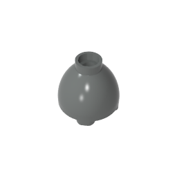 GDS-1194 - Brick Round 2 x 2 x 1 1/3 Inverted