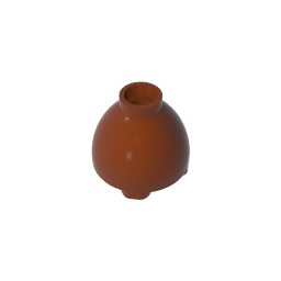 GDS-1194 - Brick Round 2 x 2 x 1 1/3 Inverted